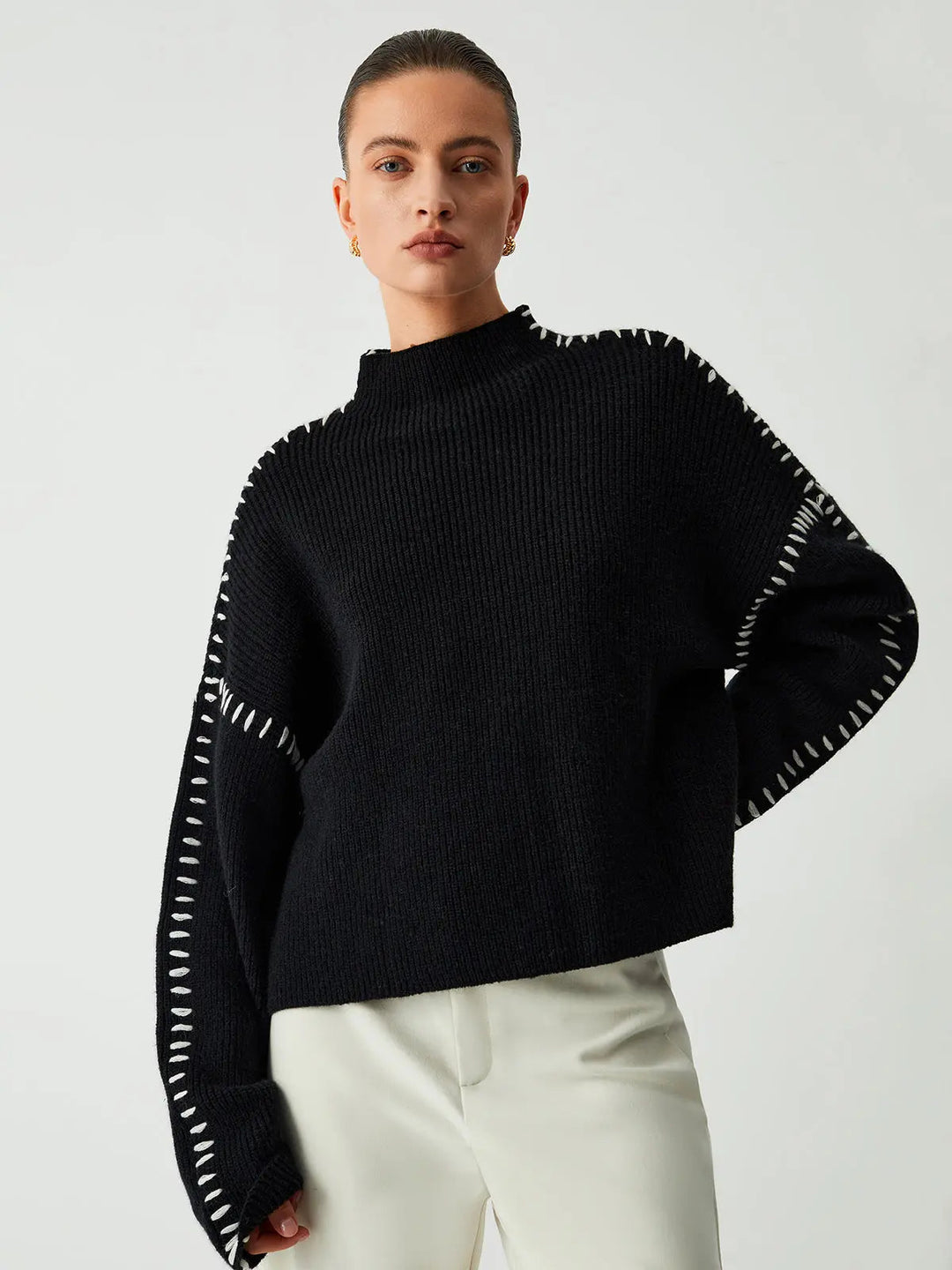 Belle - Ultra Comfortabele Oversized Design Vrouwen Sweater