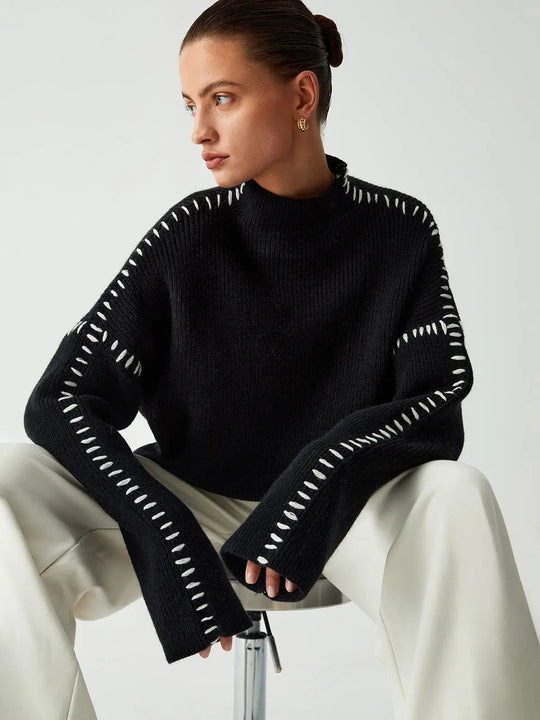 Belle - Ultra Comfortabele Oversized Design Vrouwen Sweater