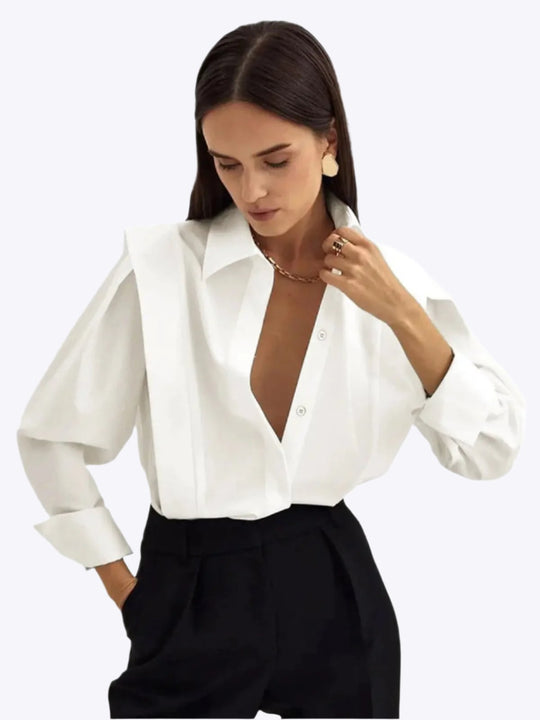Andrea - Comfortabele & Veelzijdige Damesblouse