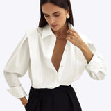 Andrea - Comfortabele & Veelzijdige Damesblouse