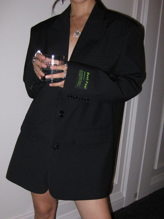 Lorène - Oversized Klassieke Blazer