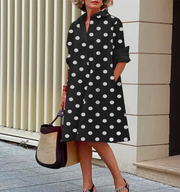 Larsa Maxi Jurk – Tijdloze elegantie met een speelse twist