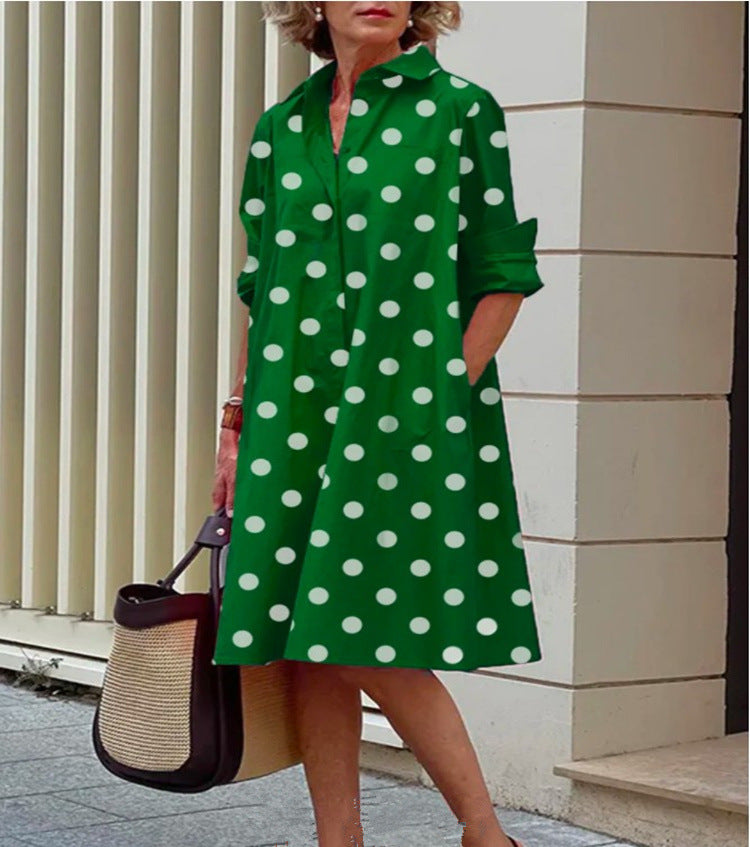 Larsa Maxi Jurk – Tijdloze elegantie met een speelse twist