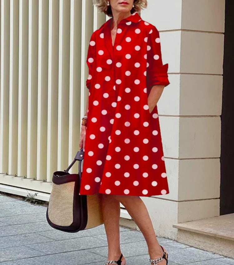 Larsa Maxi Jurk – Tijdloze elegantie met een speelse twist