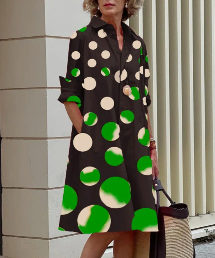 Larsa Maxi Jurk – Tijdloze elegantie met een speelse twist
