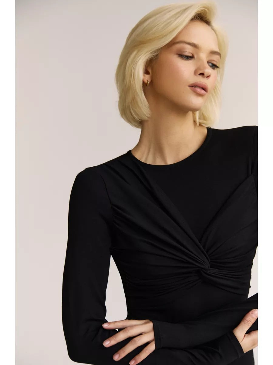 Emmanuelle - Trendy Asymmetrische Dames Bodysuit