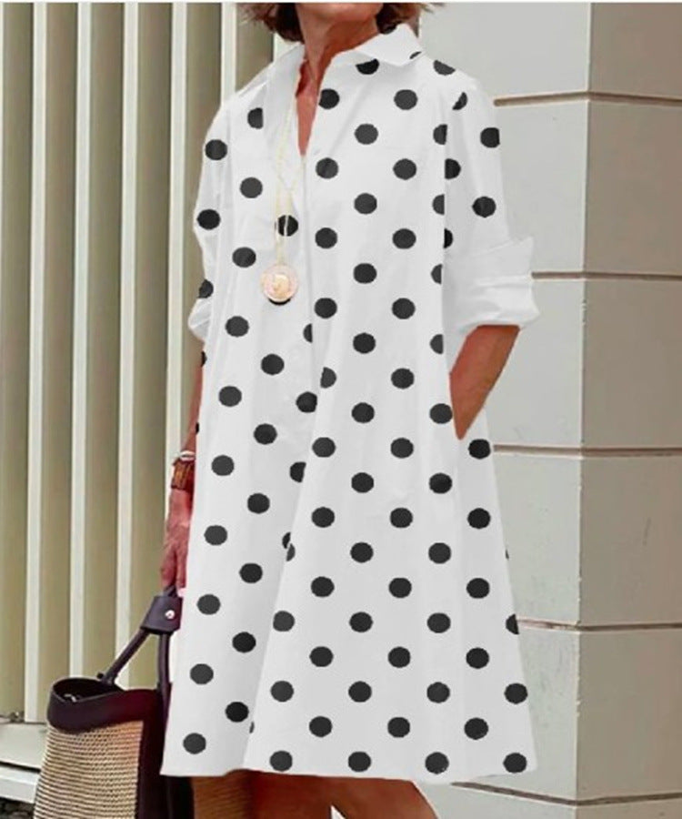 Larsa Maxi Jurk – Tijdloze elegantie met een speelse twist