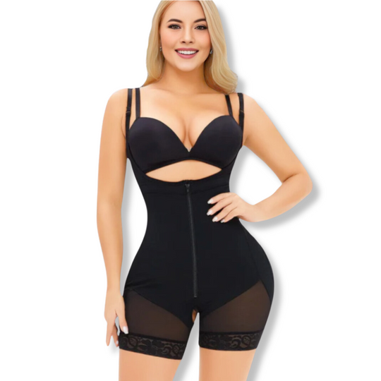 Isolde - Naadloze Contour Bodysuit voor Vrouwen