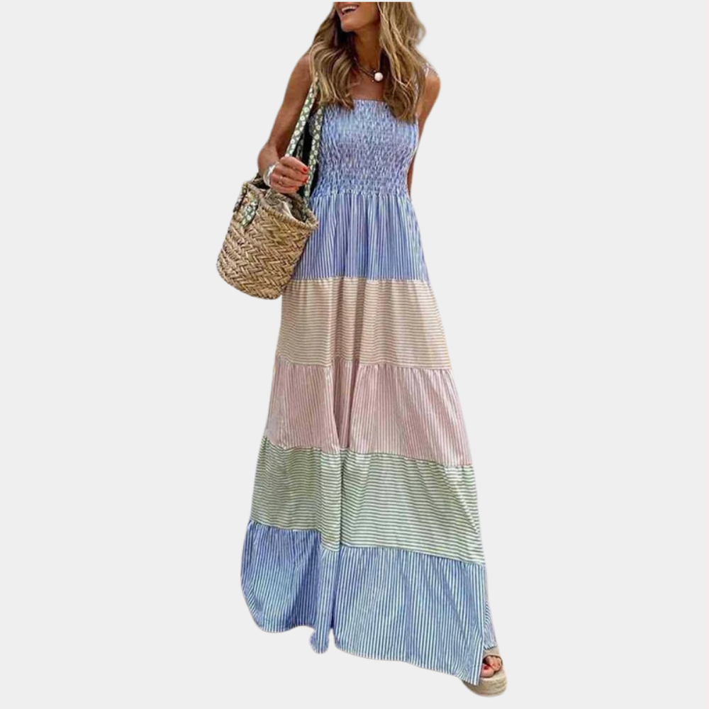 Rosalind - Dames Maxi-jurk in Meerdere Kleuren