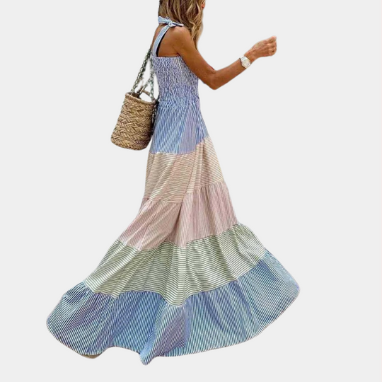 Rosalind - Dames Maxi-jurk in Meerdere Kleuren