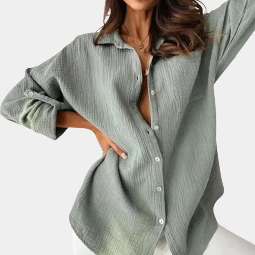 Rhiain - Chic Casual Look Dames Zomer Blouse