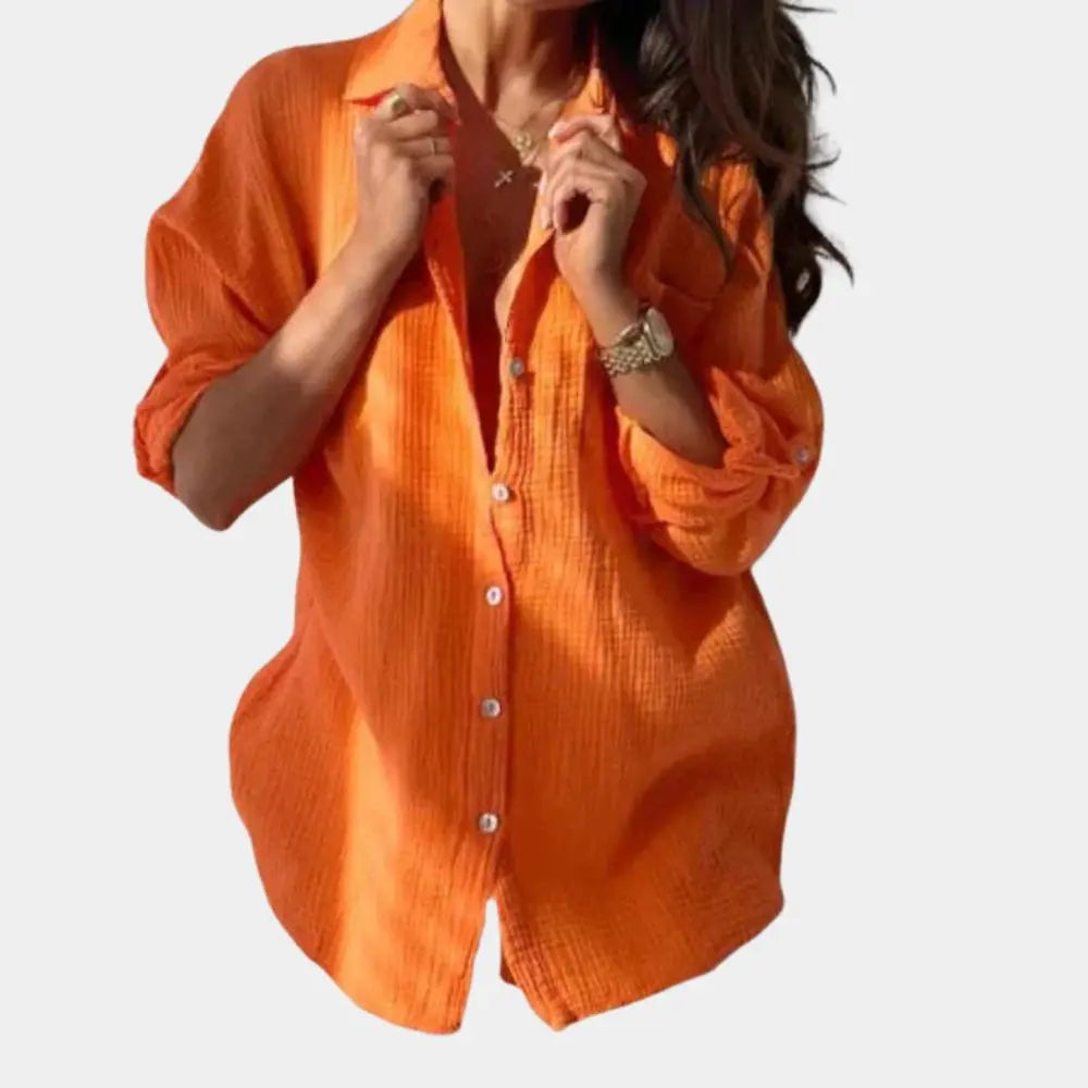 Rhiain - Chic Casual Look Dames Zomer Blouse