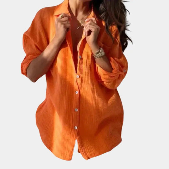 Rhiain - Chic Casual Look Dames Zomer Blouse