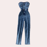 Selma - Dames Strapless Jumpsuit