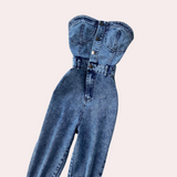 Selma - Dames Strapless Jumpsuit