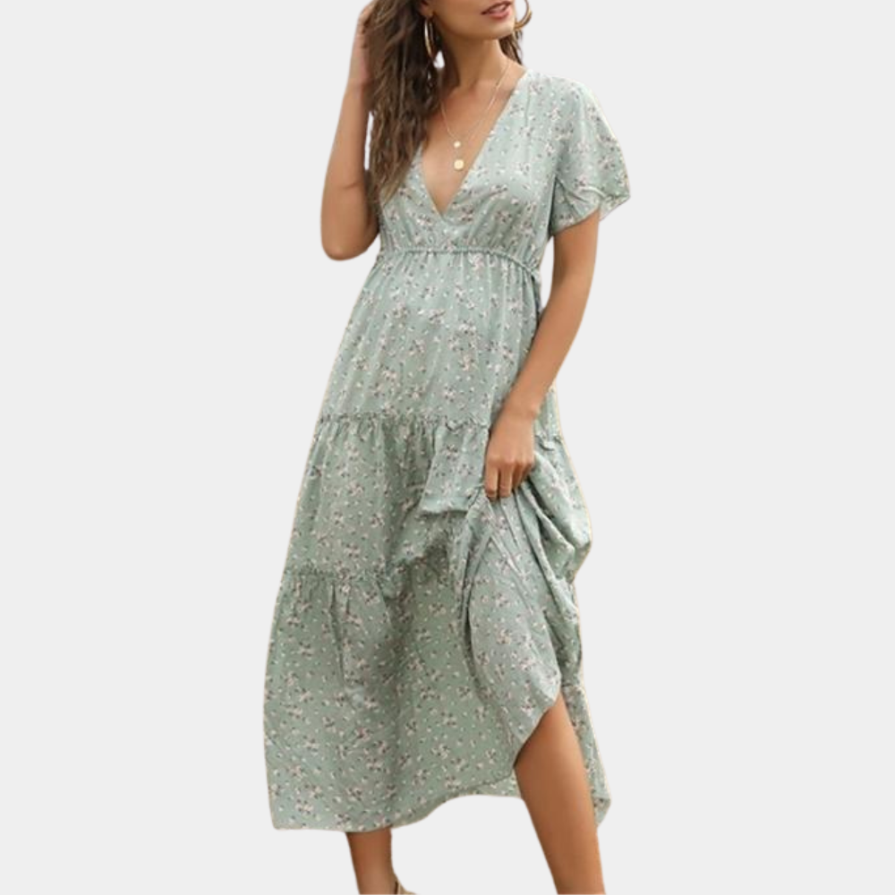 Veala - Bloemenprint Zomerjurk voor Dames