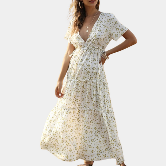 Veala - Bloemenprint Zomerjurk voor Dames