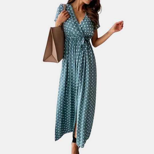 Shine - V-hals Maxi-jurk voor Dames