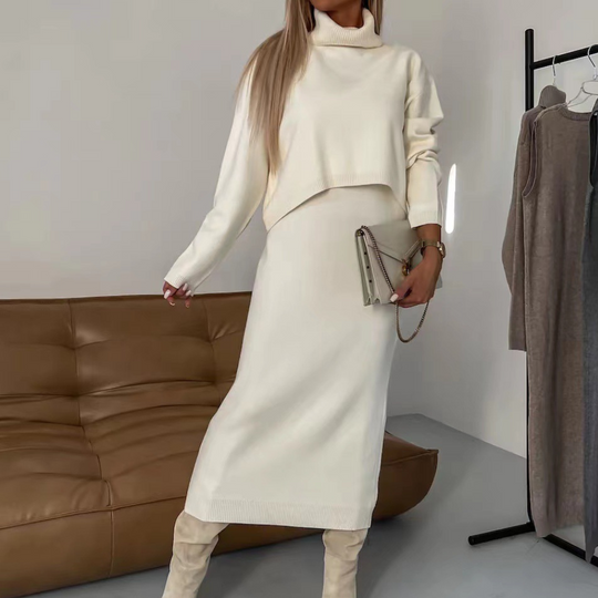 Ria - Dames Midi-jurk Set voor Optimaal Comfort