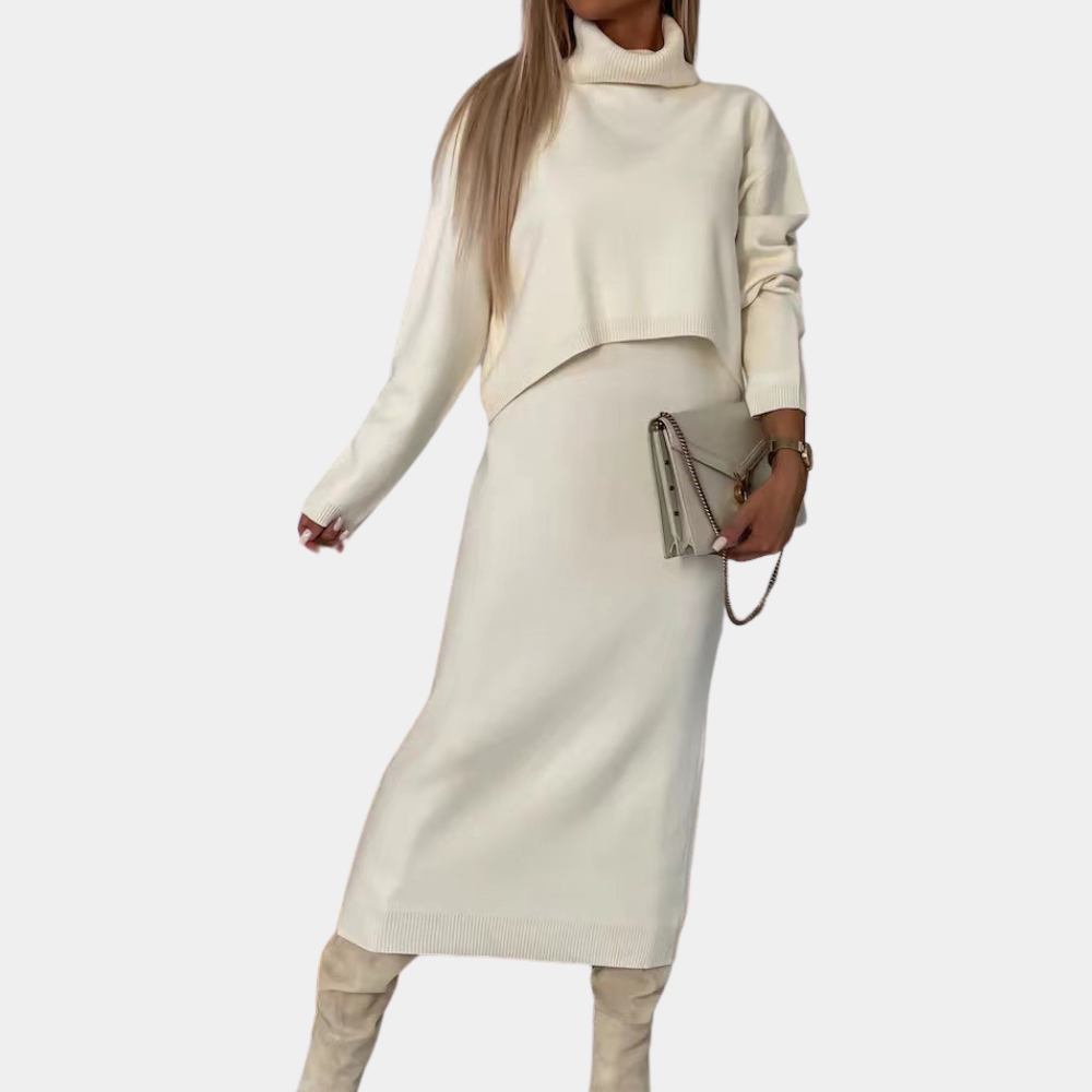 Ria - Dames Midi-jurk Set voor Optimaal Comfort