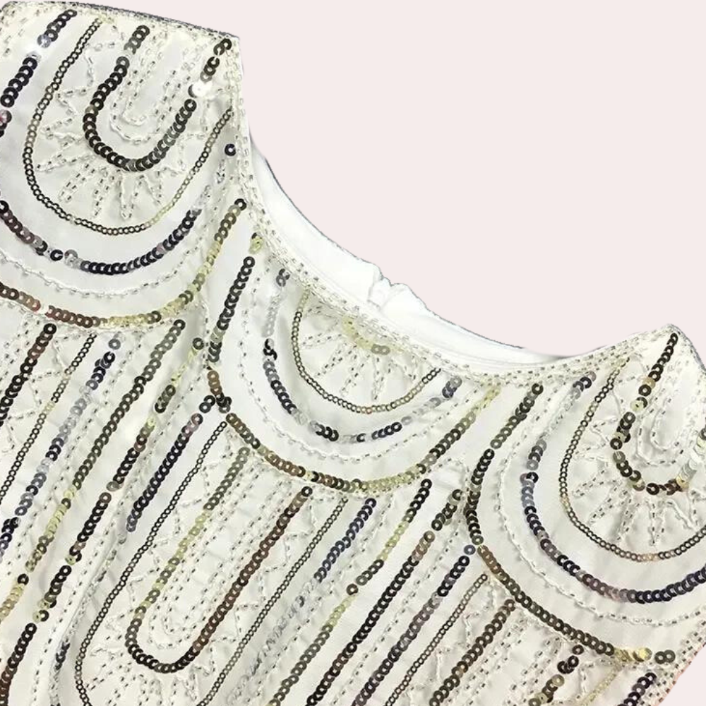 Veronica - Glamoureuze Mini Jurk met Pailletten voor Dames