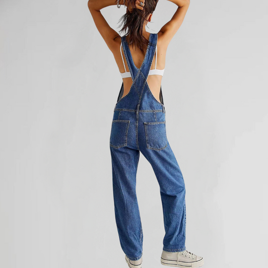Valeria - Stijlvolle denim jumpsuit voor dames