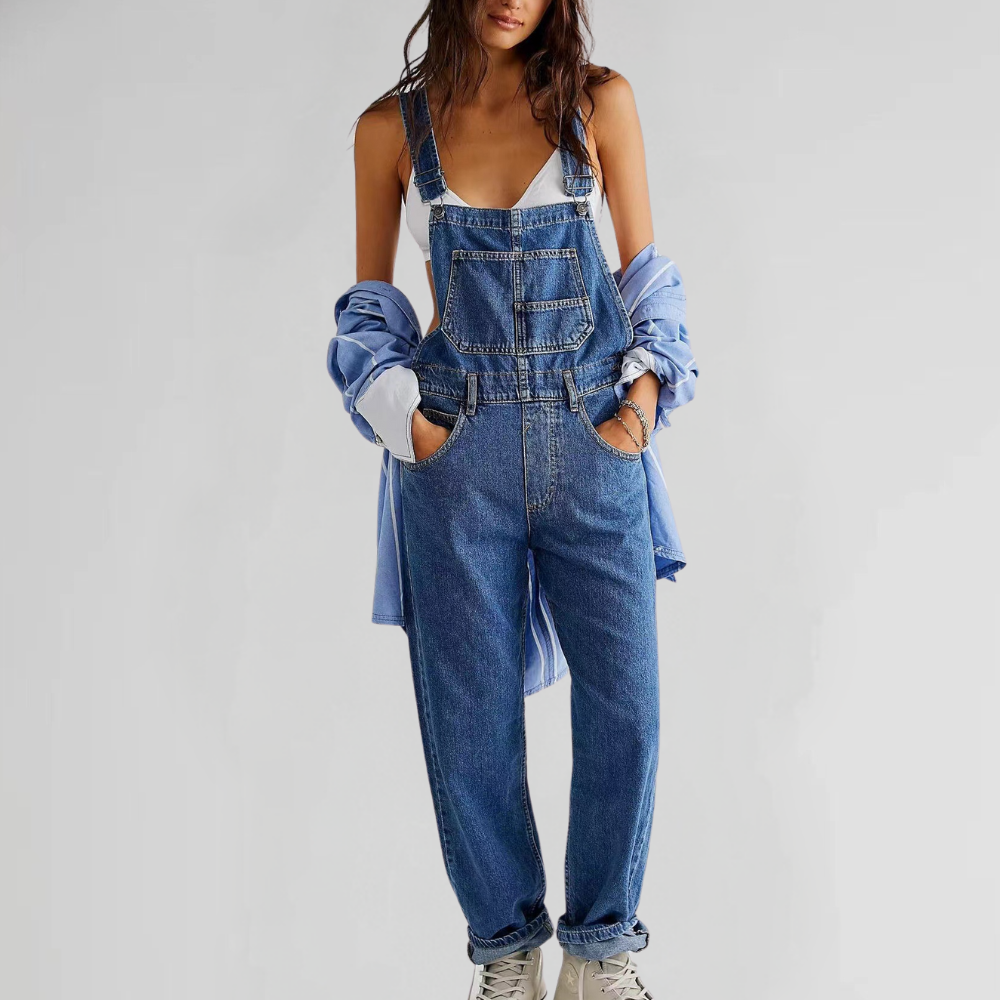 Valeria - Stijlvolle denim jumpsuit voor dames