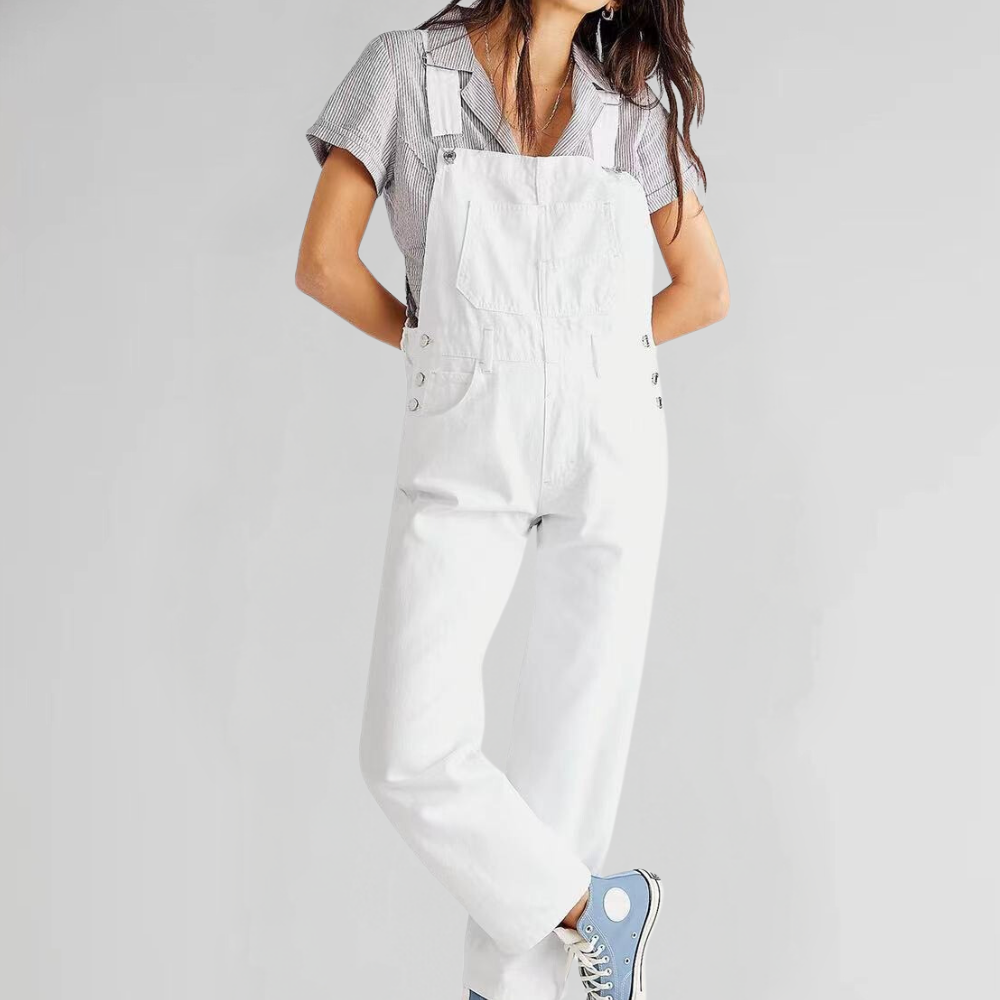 Valeria - Stijlvolle denim jumpsuit voor dames