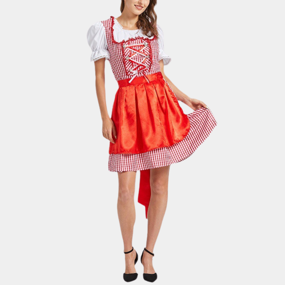 Rowena - Retro Dirndl Jurk voor Oktoberfest
