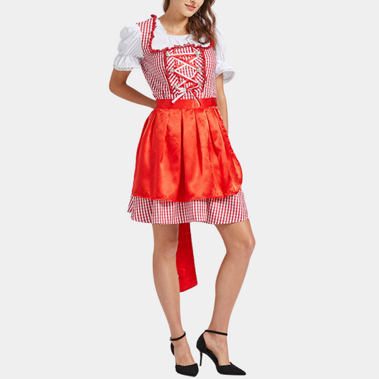 Rowena - Retro Dirndl Jurk voor Oktoberfest