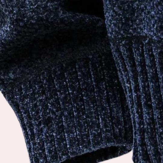 Heren Fleece-Lined Zip Hoodie met Trekkoord Capuchon en Gestreept Ontwerp