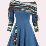 Winona - Dames Off Shoulder Verstelbare Jurk
