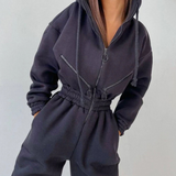 REBECCA - Functionele Dames Jumpsuit met Kap