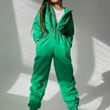 REBECCA - Functionele Dames Jumpsuit met Kap
