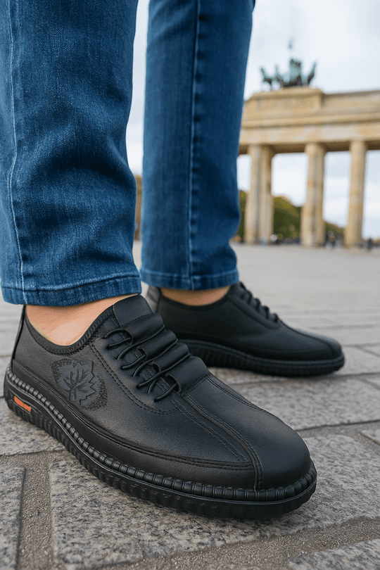 Christoph | Orthopedische Leren Schoenen⏐Premium-Editie