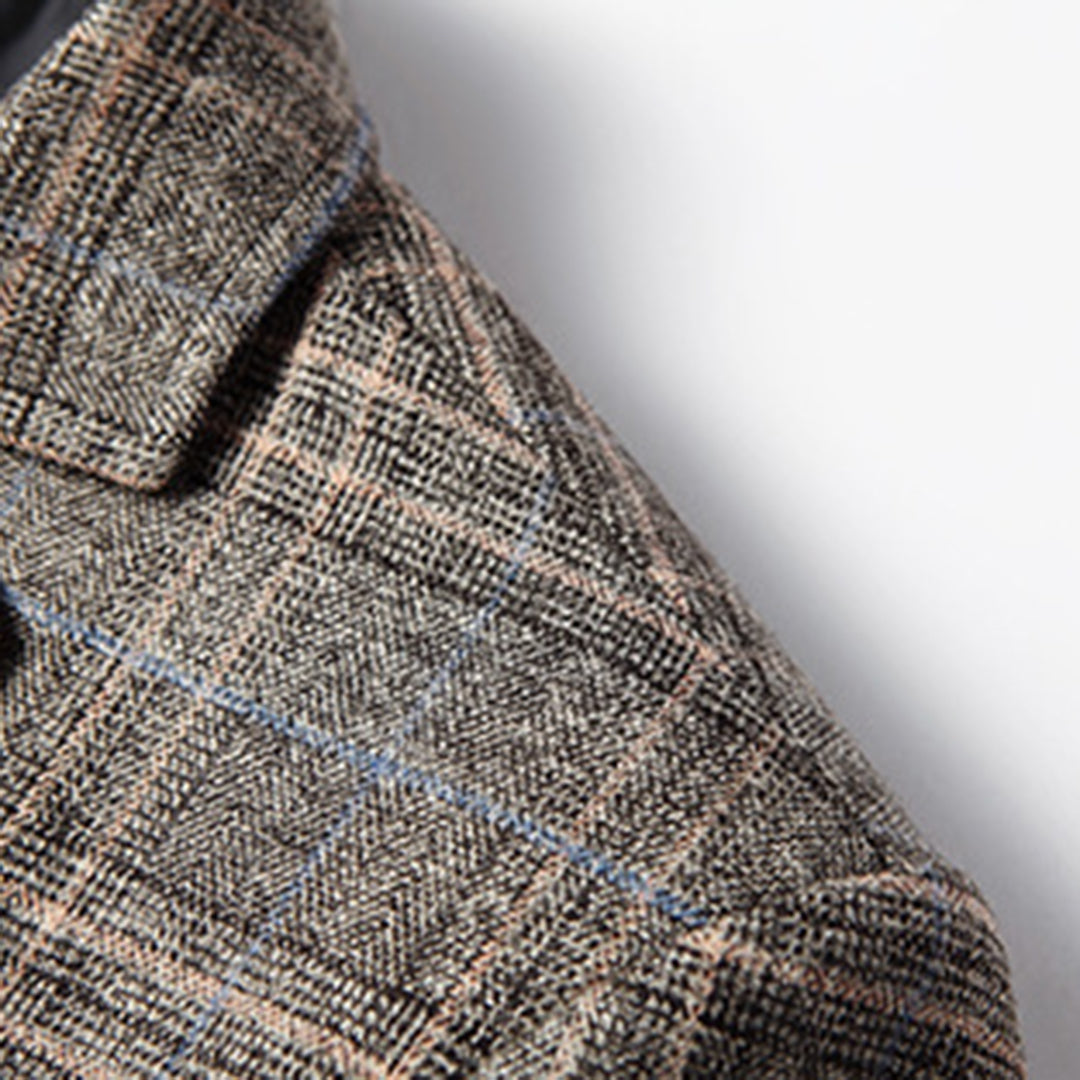 Heren Blazer met Dubbele Knoopsluiting | Ideaal voor Formele en Casual Gelegenheden