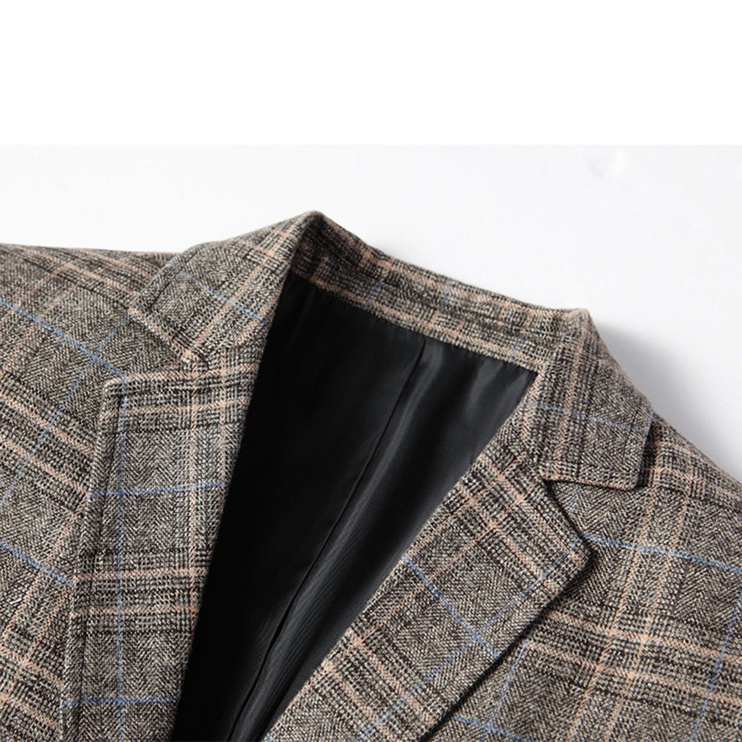 Heren Blazer met Dubbele Knoopsluiting | Ideaal voor Formele en Casual Gelegenheden