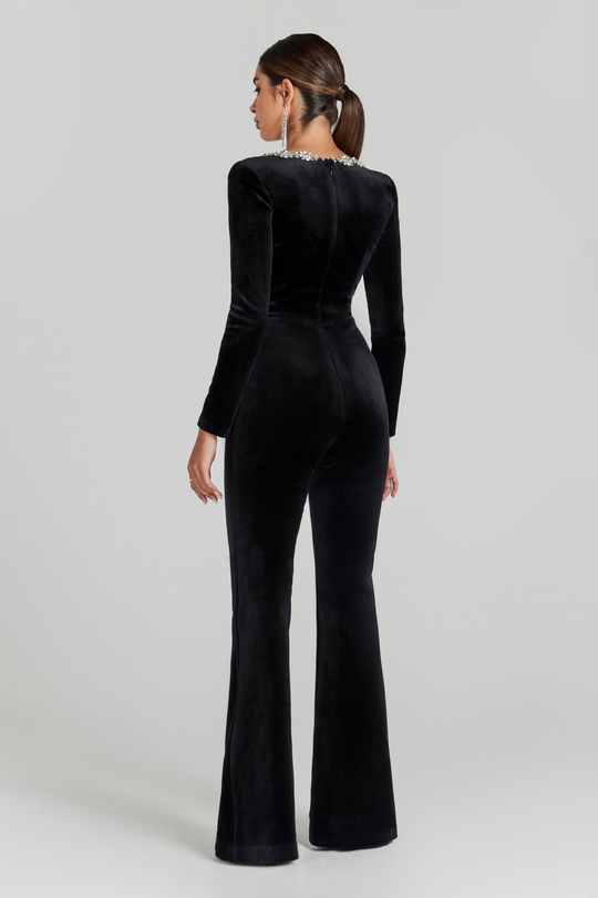 Lunette | Jumpsuit met Nekdetail | Elegant & Modern