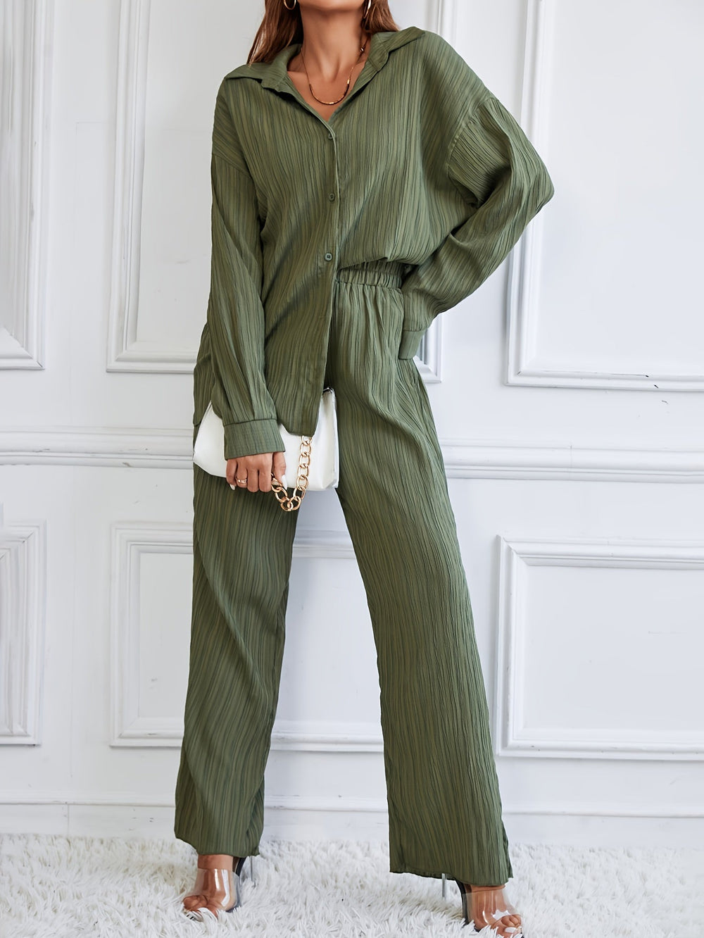 Dames | 2-delige Set | Top | Broek | Elegant | Comfortabel | Chic