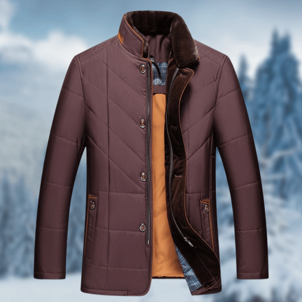 Manteau Long avec Fermeture Croisée pour Homme | Ideaal voor de Winter