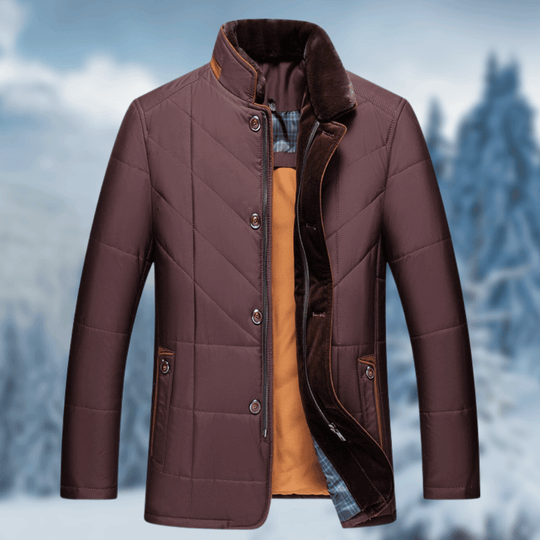 Manteau Long avec Fermeture Croisée pour Homme | Ideaal voor de Winter