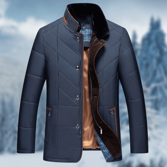Manteau Long avec Fermeture Croisée pour Homme | Ideaal voor de Winter
