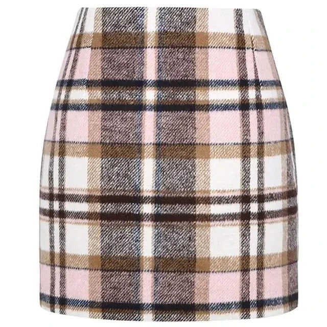 Dames Minirok | Ruitpatroon | Comfortabele Pasvorm | Trendy & Tijdloos