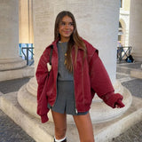 Scarlet Oversized Jacket