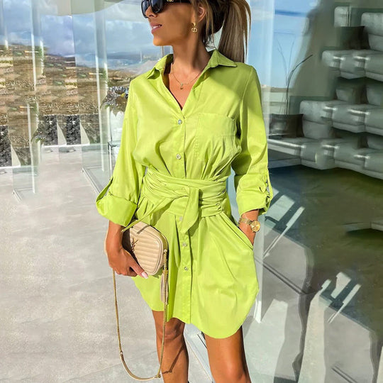 SIMONE - Relaxed Mini Dress