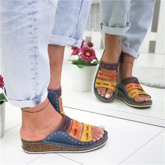 Kleurige Orthopedische Zomer Sandalen