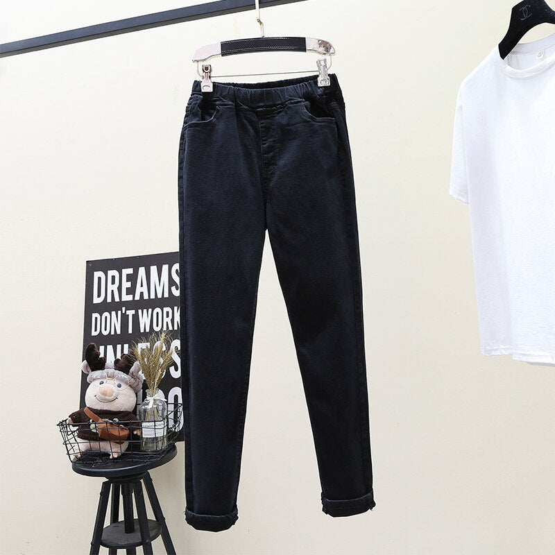Damesjeans met Elastische Taille