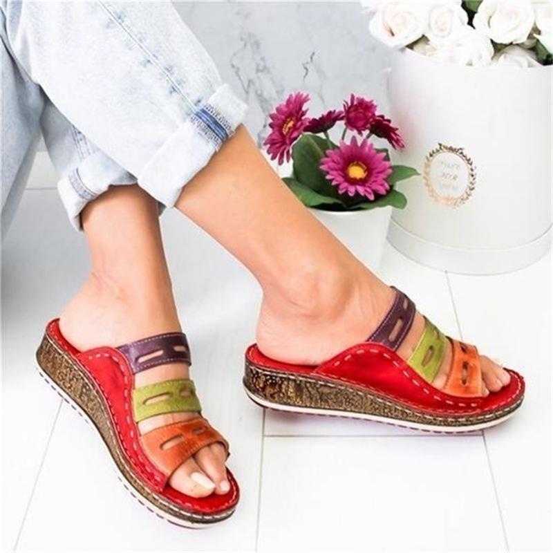 Kleurige Orthopedische Zomer Sandalen