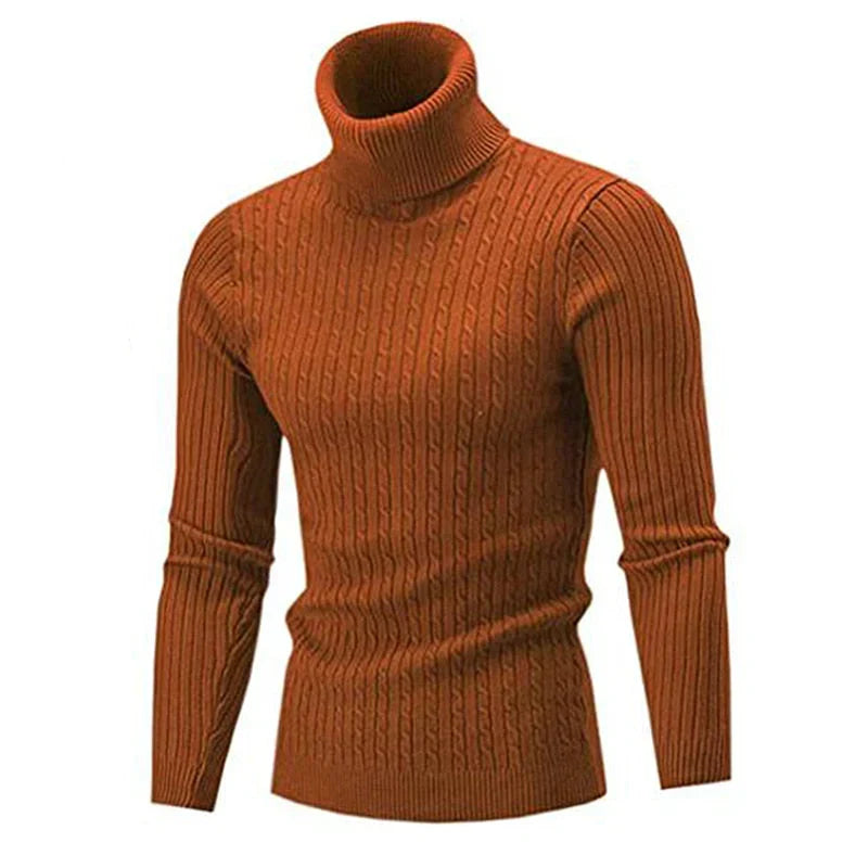 Heren Pullover met Col Roulé en Lange Mouwen | Ideaal voor de Winter