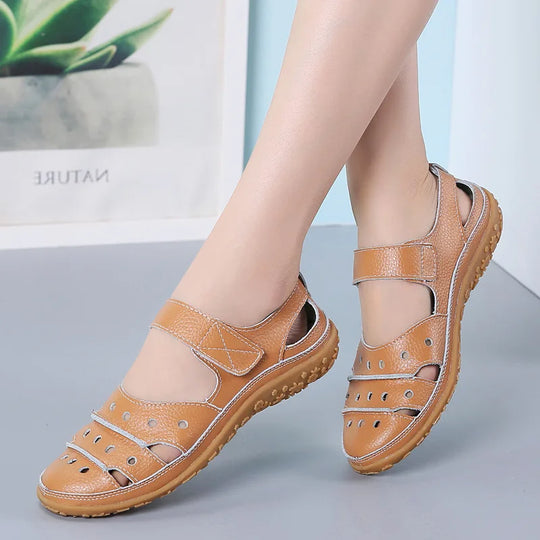 Dames Ortopedische Sandalen met Volledige Neus en Verstelbare Bandjes